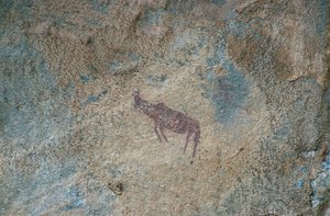 Figura de animal (pintura rupestre) de Prehistoric Prehistoric