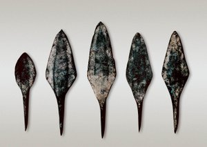 Cultura argárica: puntas de flecha de Prehistoric Prehistoric