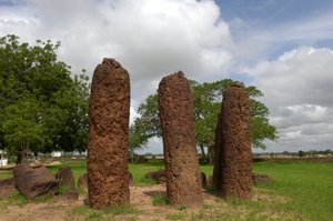 Prehistoria: Círculo megalítico de piedras de Wassu, Gambia (foto)