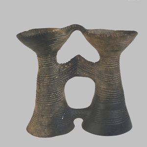 Vasija en forma de binoculares, 4400-4200 a.C. de Prehistoric Russian Culture