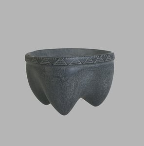 Mortero, 4500-3000 a.C. de Prehistoric Russian Culture