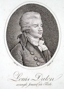 Louis Dulon, grabado por Scheffner