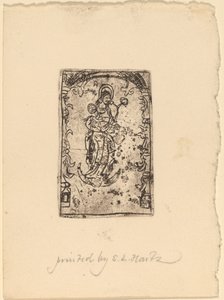 Madonna y el niño de Probably Netherlandish 15th Century