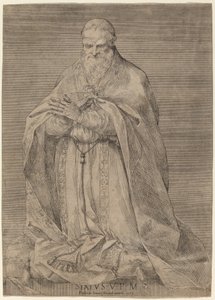 Papa Sixto V de Prospero Bresciano, after Giuseppe Cesari