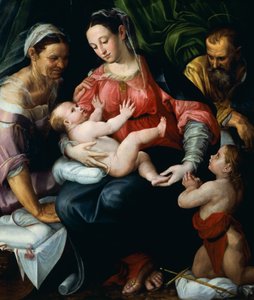 Sagrada Familia, por Prospero Fontana (1512-1597)