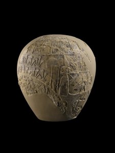 Cabeza de maza del Rey Escorpión, 3100-3000 a.C.