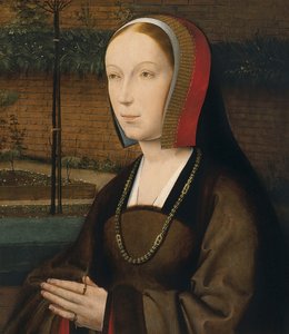 Retrato de una donante femenina de Provost