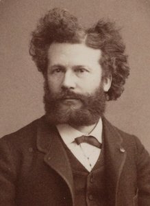 Retrato de Camille Flammarion 1842-1925, 1884 de Prudent René Patrice Dagron