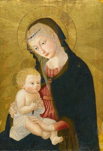 Madonna y el Niño, después de 1445 de Pseudo Jacopino di Francesco