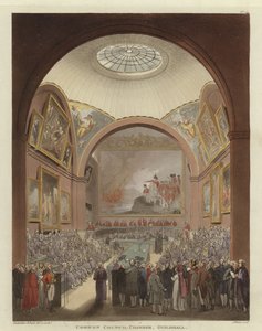 Cámara del Consejo Común de Pugin and Rowlandson