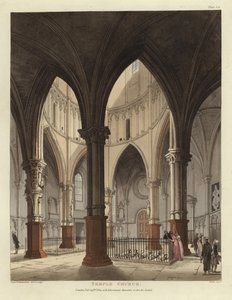 Iglesia del Templo de Pugin and Rowlandson