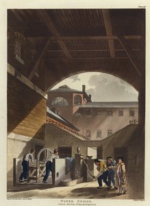 Motor de agua de Pugin and Rowlandson