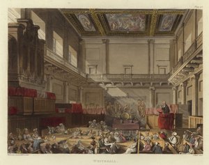 Whitehall de Pugin and Rowlandson