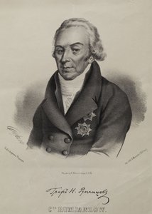 Retrato del Conde Nikolay Petrovich Rumyantsev 1754-1826 de Pyotr Fyodorovich Borel