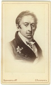 Retrato del autor e historiador Nikolay M. Karamzin 1766-1826