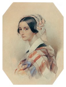 Alexandra Smirnoff de soltera Rosset (Rossetti) de Pyotr Fyodorovich Sokolov