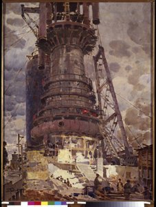 Alto Horno nº 1 de Kusnetsk, Siberia Central de Pyotr Ivanovich Kotov