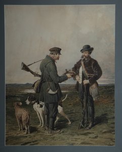 Cazadores, 1864 de Pyotr Petrovich Sokolov