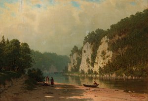 Río Chusovaya de Pjotr ​​​​Petrowitsch Wereschtschagin