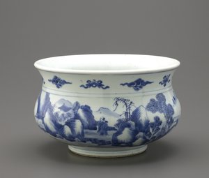 Quemador de incienso, Jingdezhen, provincia de Jiangxi