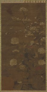Magnolias, peonías y faisanes