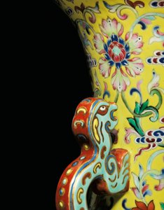 (detalle) de Qing Dynasty   Jiaqing Period Chinese School