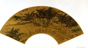 Reunión en el Pabellón de las Orquídeas de Qiu Ying