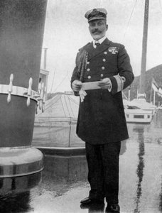 Comodoro Sir Archibald Milne 1855-1938, 1908 de Queen Alexandra