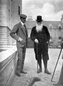 Sir Arthur Davidson y Sir Dighton Probyn