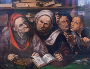 Los prestamistas de Quentin Massys or Metsys