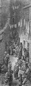 Orange Court-Drury Lane, 1872 de Quesnel