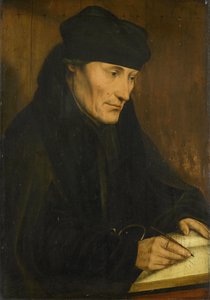 Retrato de Desiderius Erasmus de Quinten Massijs (I) (copy after)