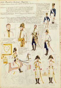 Uniformes del Ducado de Módena de Quinto Cenni