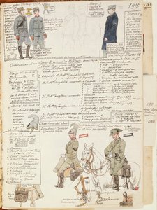 Uniformes del Reino de Italia de Quinto Cenni