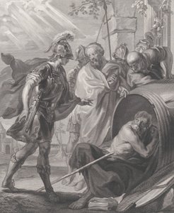 El encuentro de Diógenes de Sinope y Alejandro Magno de Quirin Mark