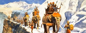 Aníbal en los Alpes