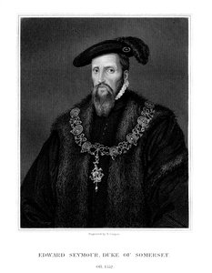 Edward Seymour, primer duque de Somerset, Lord Protector de Inglaterra, 1823