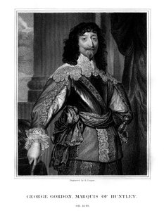 George Gordon, 2do Marqués de Huntly, 1823 de R. Cooper