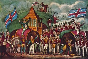La guerra birmana: Un gran melodrama naval y militar, 1942 de R. Cruikshank
