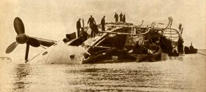 Pérdida del H.M.S. Gladiator, 1908, 1933 de R. Norton