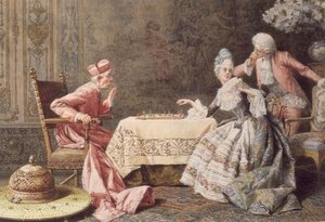 Jugando al ajedrez con el cardenal