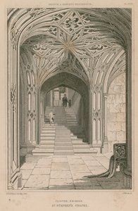 Ángulo noroeste del claustro, Capilla de San Esteban