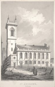 San Andrés Holborn de R. W. Billings