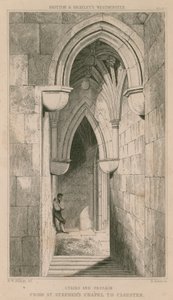 Escaleras y pasaje de la Capilla de San Esteban al Claustro
