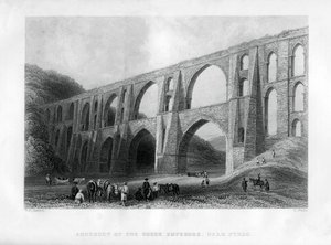 Acueducto de los emperadores griegos, cerca de Pyrgo, Turquía, 1886 de R. Wallis