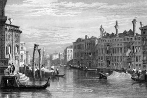 Palacio Mocenigo, Venecia de R. Wallis