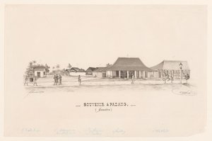 Recuerdo en Padang. (Sumatra) (título sobre objeto) de R. Walthert (signed by artist)