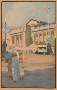 Biblioteca Pública de Nueva York, 1914