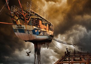 Una nave voladora espectacular de Radoslav Penchev