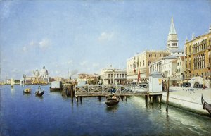 Una vista de Venecia de Rafael Senet